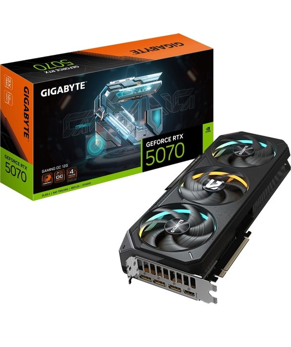 Відеокарта Gigabyte PCI-Ex GeForce RTX 5070 Gaming OC 12GB GDDR7