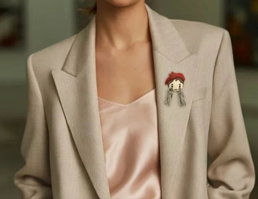 Broche “menina”