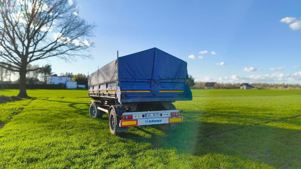 Przyczepa krone 3 strony wywrot 12 ton