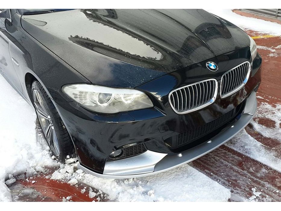 BMW 5-series F10 M-Performance Накладка на передній бампер DPT Lip V-2