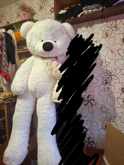 ведмедик Великий м'який