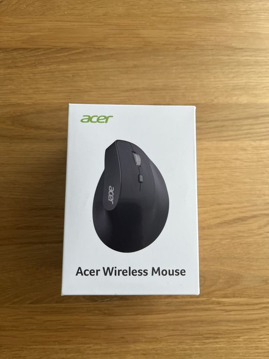 Ergonomiczna mysz pionowa Acer- bezprzewodowa, 2.4 GHz USB