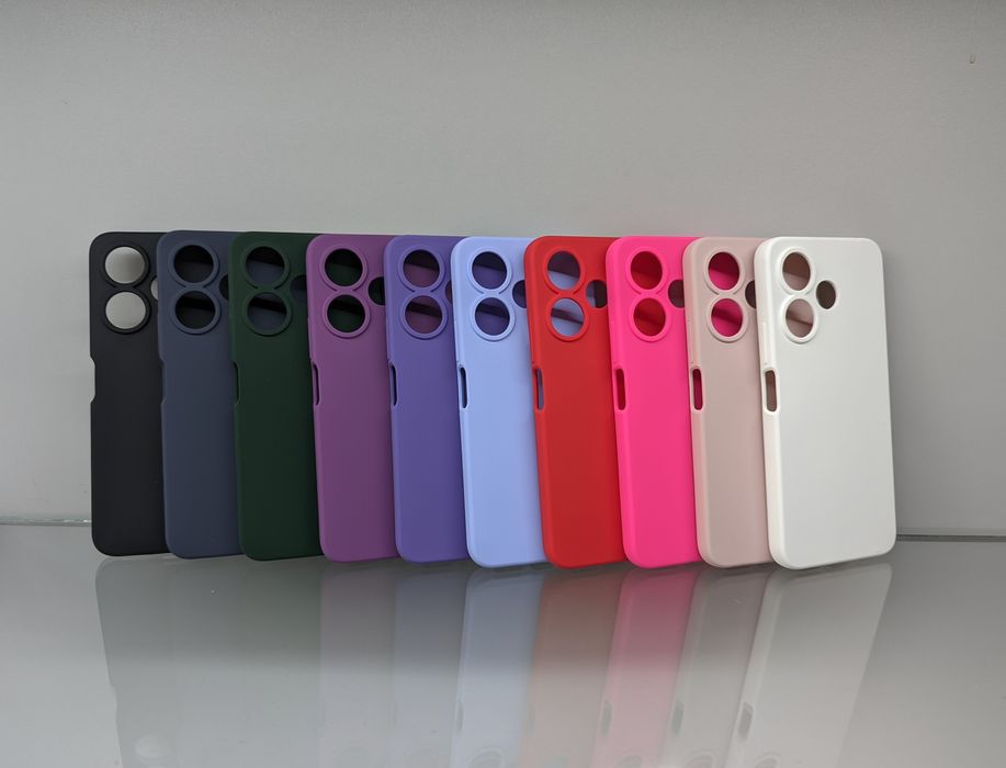 Xiaomi Redmi 13 / Poco M6 Противоударный чехол софт тач микрофибра