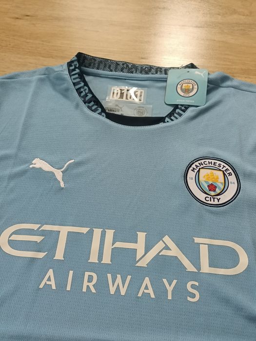 Nowa niebieska koszulka piłkarska Man City !!!