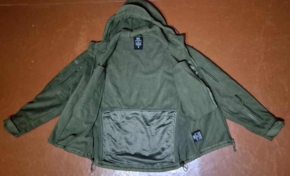 Зимова куртка M-Tac куртка флісова Windblock Division Gen.II Army Oliv