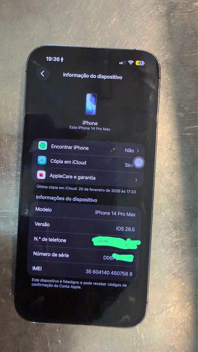 Iphone 14 pro max usado