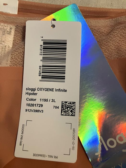Komplet bielizny sloggi oxygene S biustonosz i majtki pomaranczowy
