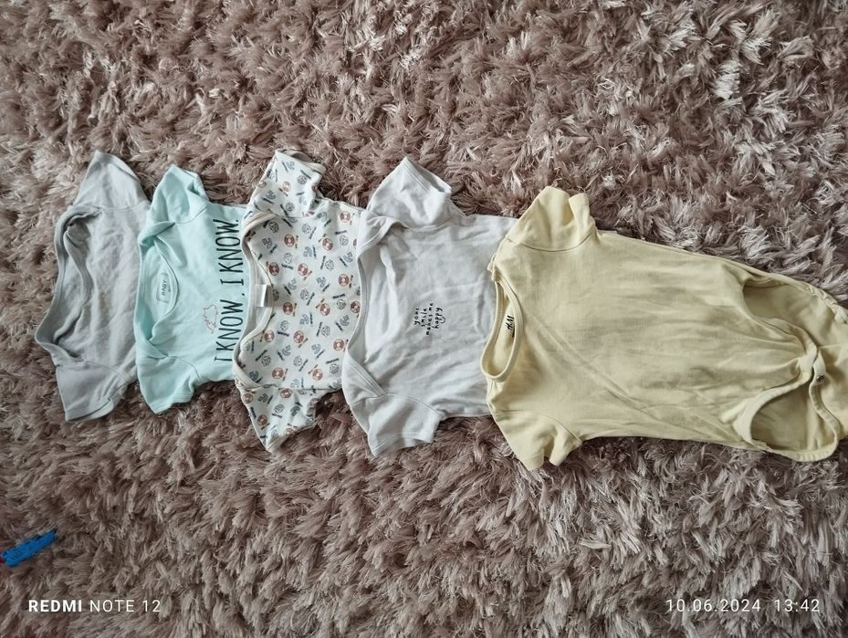 Zestaw body 80-98 mega paka 25 sztuk