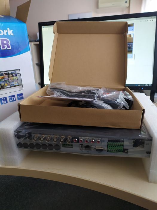 Відеореєстратор на 4, 8, 16 канали, h265, виходи hdmi/vga/rca