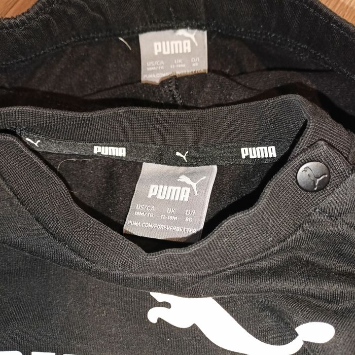 Czarny dres puma r. 86