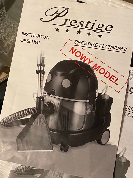 Odkurzacz robot piorący do dywanów Prestige Platinum 2 NOWY