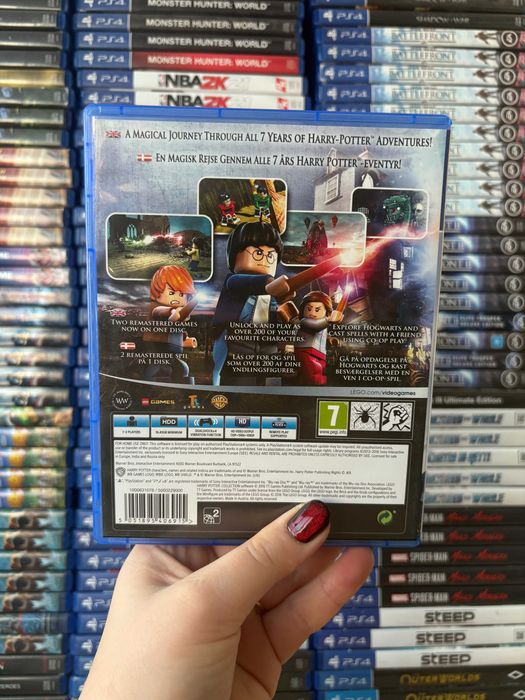 Гра Lego : Harry Potter на ps4, диск з грою на пс 4, ліцензія