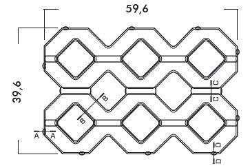 Płyta Ażurowa Meba Kostka Brukowa 10zł brutto