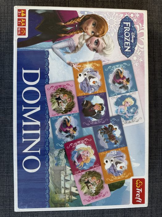 Domino Disney Frozen Trefl wiek 3+