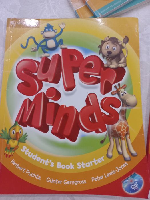 Super minds 1 книга и тетрадь