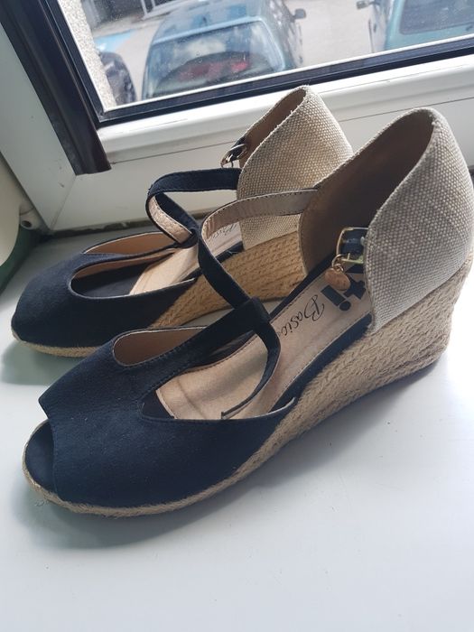 Buty koturny sandaly 39