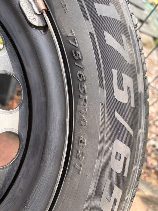 Kompletne koła na zime  fiat 175/65 r14