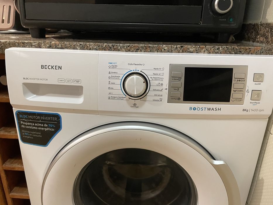 Maquina de lavar roupa BECKEN 8KG
