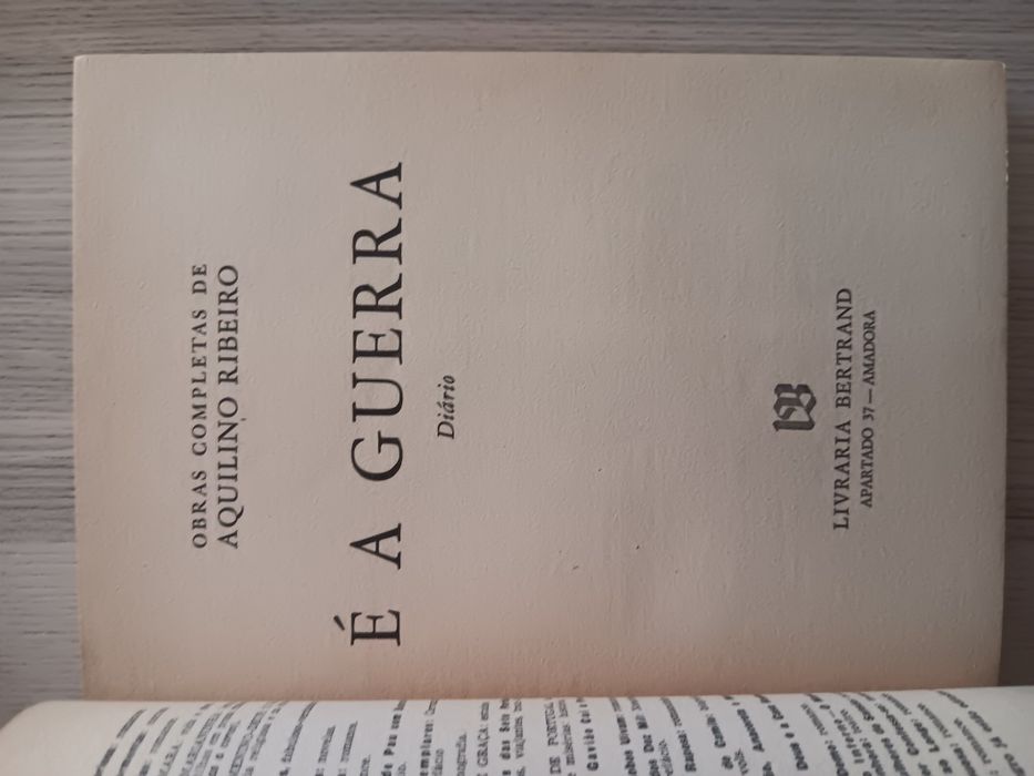 Aquilino Ribeiro, É a Guerra