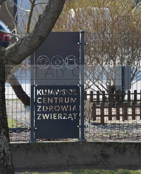 Dekoracja ogrodowa Panel Dekoracyjny CNC Malowany Ogród