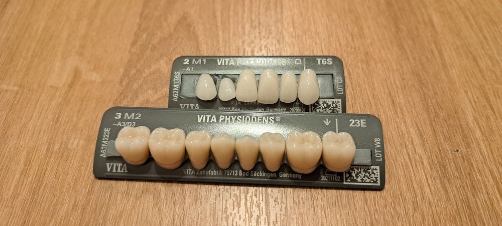 Sztuczne zęby kompozytowe Vita Physiodens