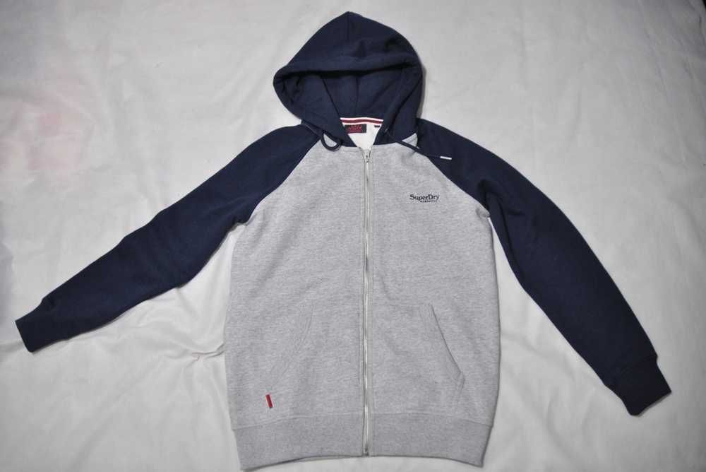 SUPERDRY ATHL. M męska bluza bawełniana z kapturem Japan styl  i14v