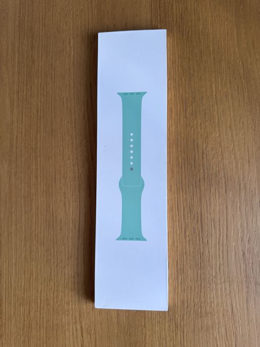 Bracelete original verde menta para Apple Watch 44mm