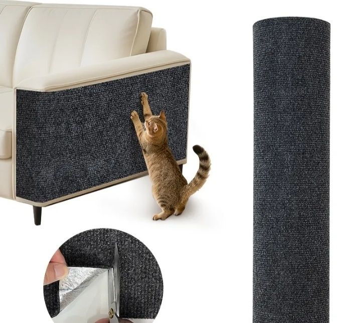 Самоклеючий килимок для дряпання котів. Ароматизатори для