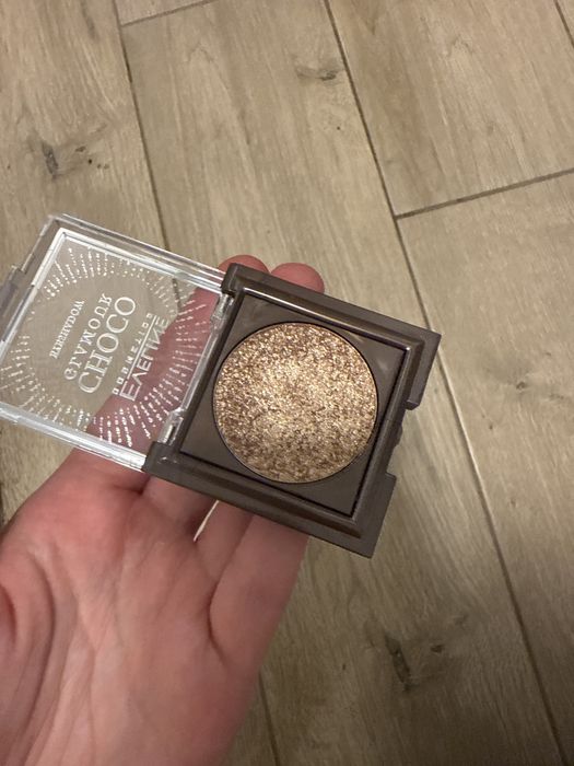 Eveline cosmetics choco glamour cień do powiek błyszczący
