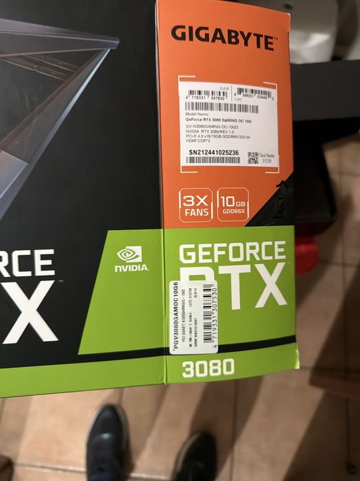 Placa Grafica GigaByte 3080 Gaming OC 10 GB