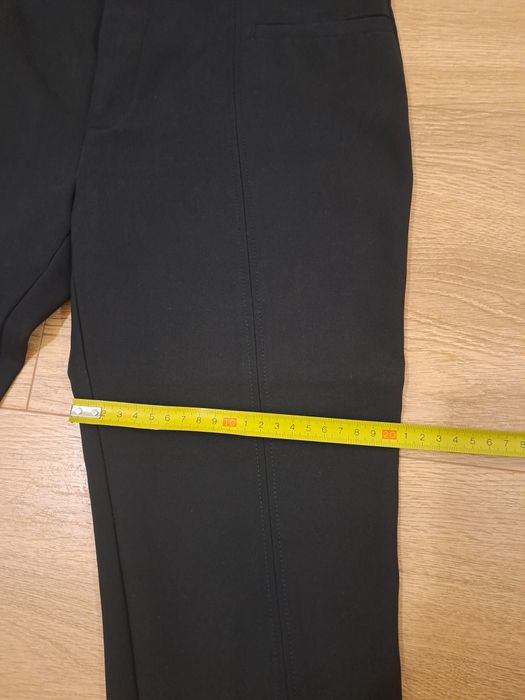 Spodnie damskie eleganckie, czarny, rozmiar S, Zara