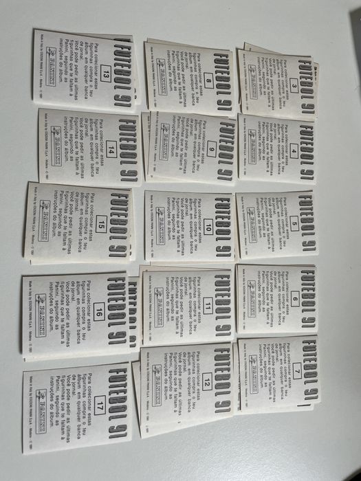Cromos Boavista 1991 novos