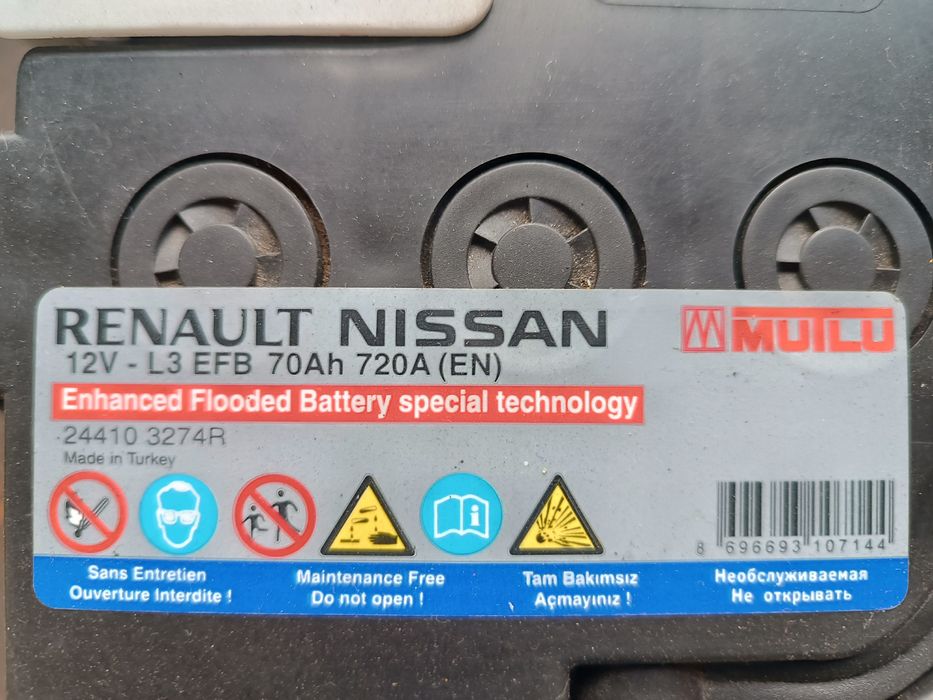 Akumulator MUTLU 72AH 720S  AGM