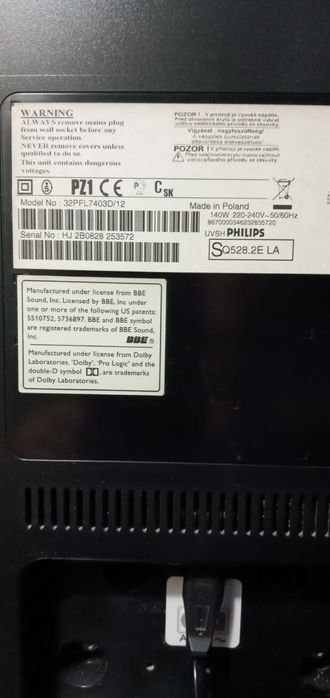 Телевизор PHILIPS  ж/к, диагональ экрана 32"