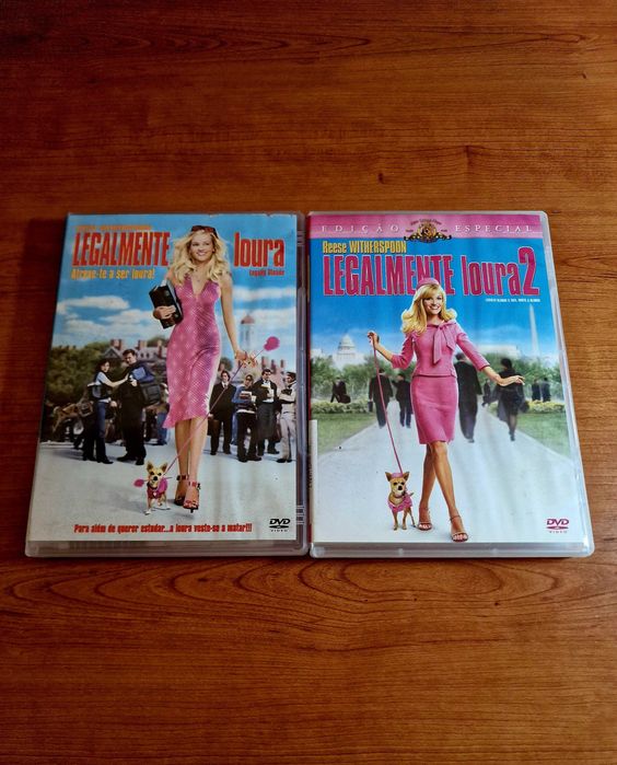 LEGALMENTE LOURA 1 e 2 (Reese Witherspoon/Luke Wilson) E inteligência?