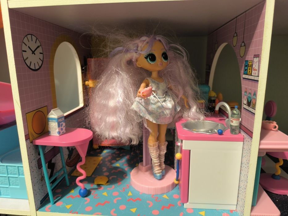 Duży domek LOL Surprise + lalki i akcesoria | bardzo dobry stan