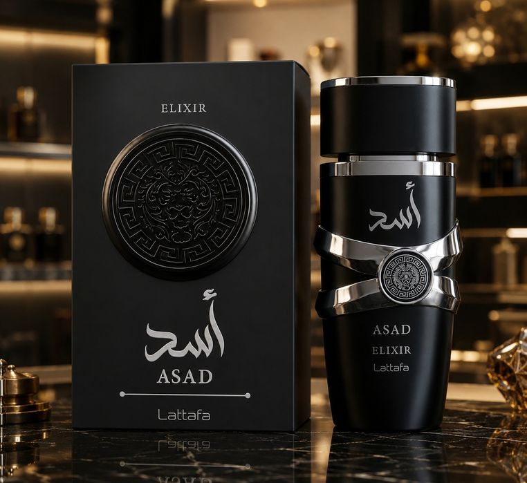 Perfume Asad Asad Elixir Latafa 100ML ( Novo selado Original)

Perfume masculino de alta fixação e excelente projeção, com perfil olfativo intenso e s