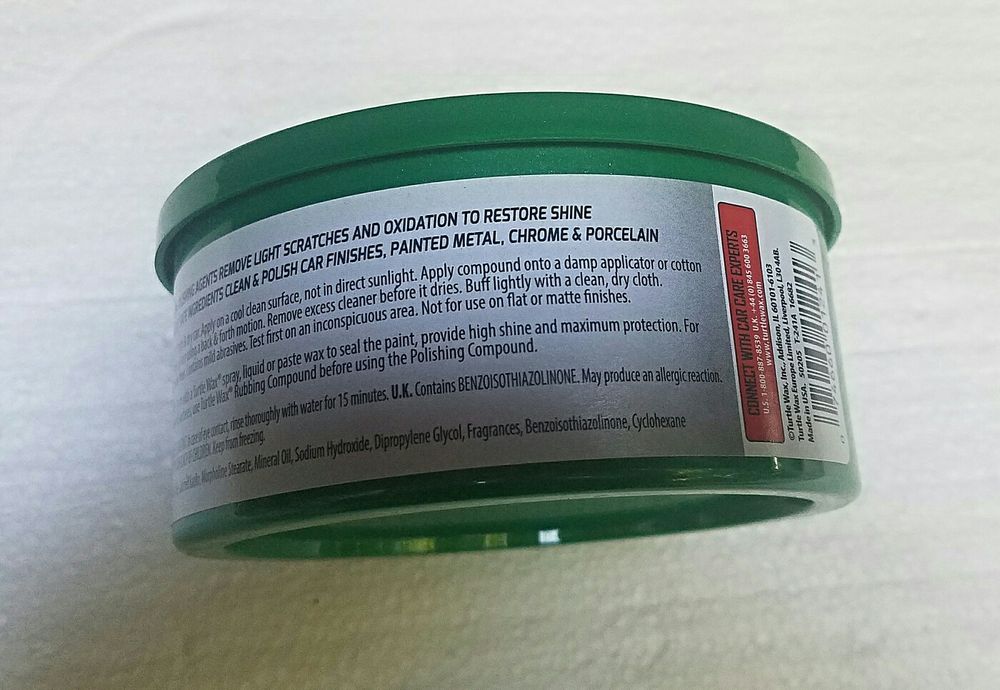 Автополіроль Turtle Wax 10.5oz / 298гр. USA