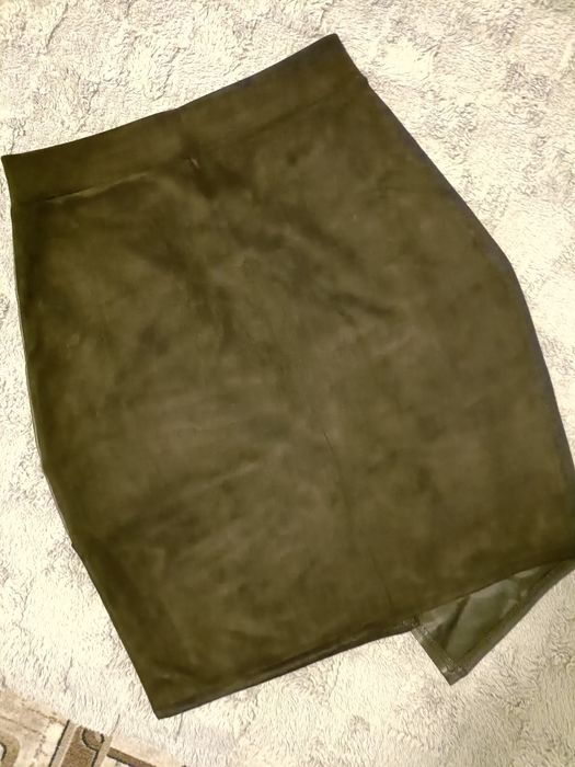 Спідниця жіноча замш і екошкіра