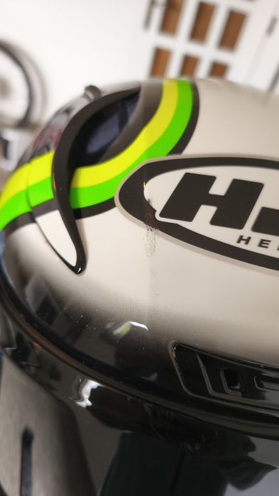 Capacete HJC em bom estado