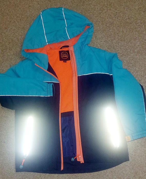 Куртка-ветровка на флисе