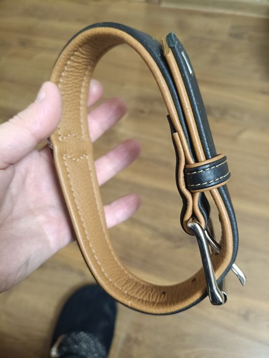 Кожаный ошейник Hunter (Германия) для средних и крупных собак