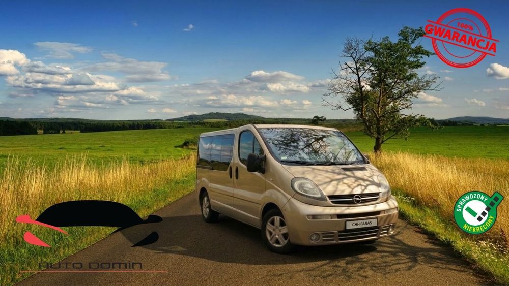 Opel Vivaro Opel Vivaro kampervan 7 osobowy 3 x klima Westfalia łózko kamper