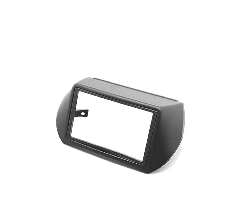 MOLDURA ADAPTADOR PRETO PARA RADIO 2-DIN PARA CITROEN NEMO PEUGEOT BIPPER FIAT FIORINO QUBO