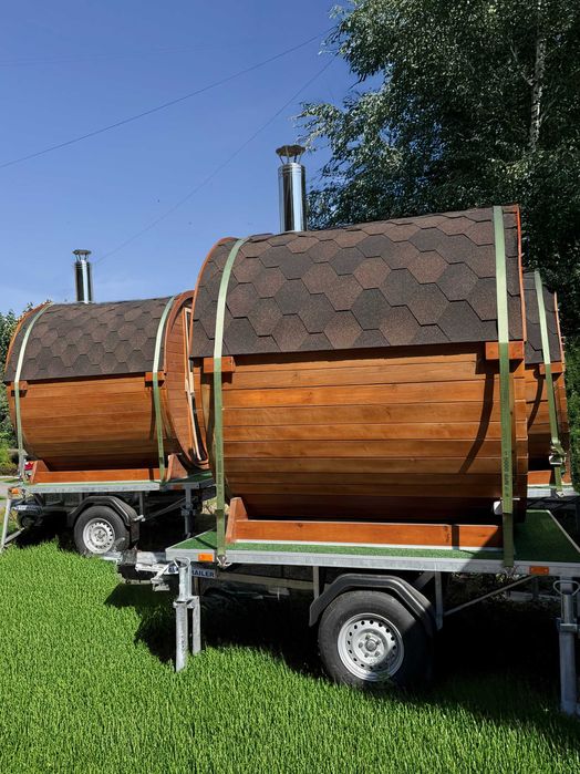 Продам мобільну сауну з причепом (сауна причеп)