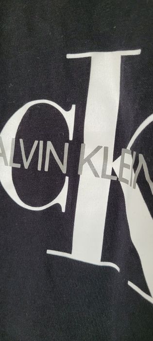 Oryginalna czarna damska koszulka t-shirt Calvin Klein Xs