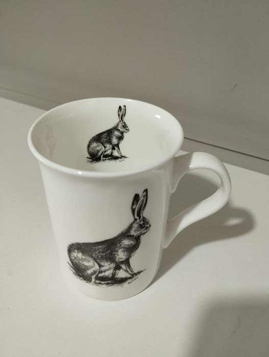 Kubek porcelanowy zajac Lane Farm China