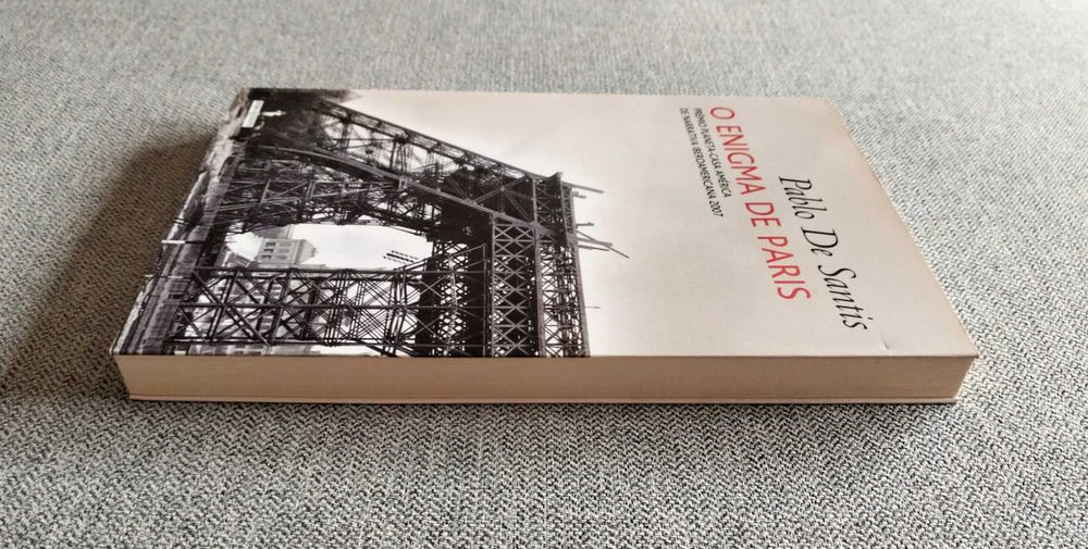 Livro "O enigma de Paris" Pablo de Santis
