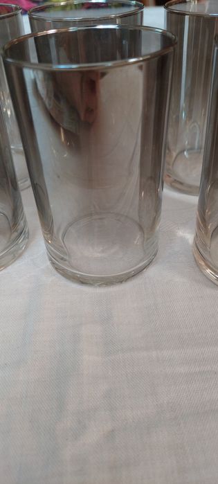 Szklanki Krosno PRL 6 sztuk