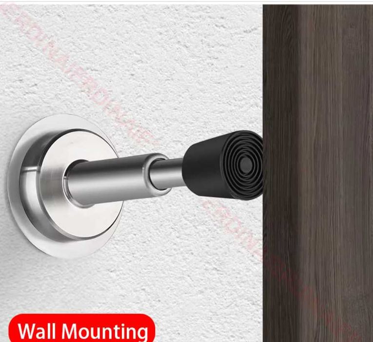 Регульований стопер для дверей | Настінний обмежувач-відбійник